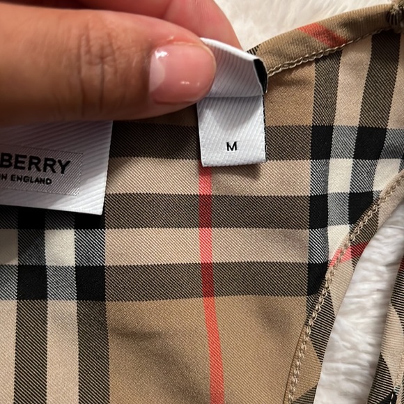 Burberry Check Sport Bra - Picture 4 of 9